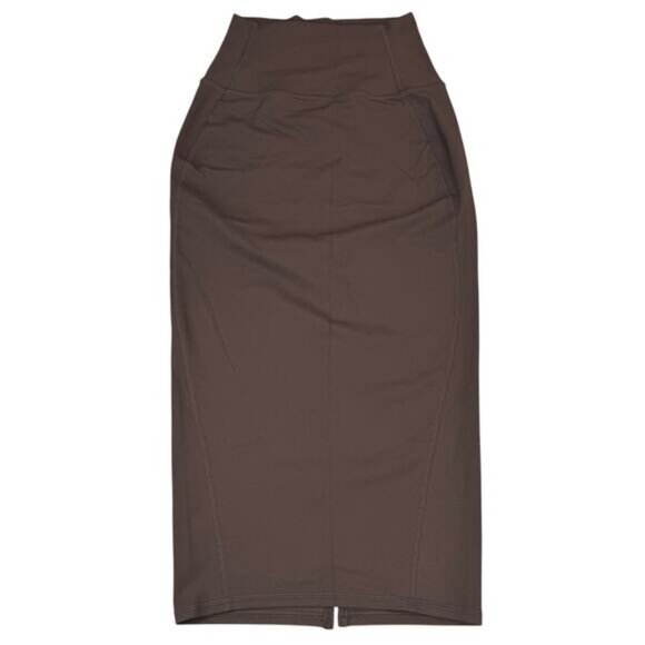 Lululemon Nulu Slim-Fit High-Rise Skirt Espresso Size 2 - Picture 5 of 9